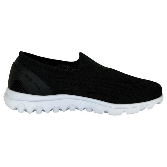 Propet Travelactive Black Mesh Slip-On Womens Sneakers Size 7M - Picture 5 of 11
